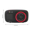Wisoqu Digital Camera, 48MP 2.5K HD Dual Screen WiFi Selfie Camera with 16X Zoom Autofocus, for Teens Students Boys Girls Travel (Black) view 2