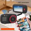 Wisoqu Digital Camera, 48MP 2.5K HD Dual Screen WiFi Selfie Camera with 16X Zoom Autofocus, for Teens Students Boys Girls Travel (Black) view 3
