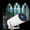 Projector for Reading  Window Projector Built-In Speaker & 210 Rotation, Mini 4k Supported Smart Projector with Wifi & Bluetooth, Auto Keystone, Cozy Reading & Bedroom Immersion (White) view 1