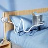 360-degree Rotating Tablet & Phone Stand, Adjustable Bedside Mount with Flexible Spiral Base, Perfect Bedside Companion for Tablets and Smartphones, Tablet Holder Stand (White) view 1