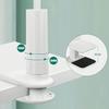 360-degree Rotating Tablet & Phone Stand, Adjustable Bedside Mount with Flexible Spiral Base, Perfect Bedside Companion for Tablets and Smartphones, Tablet Holder Stand (White) view 3