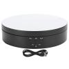 Electric Rotating Display Stand 3 Speeds 360 Degree Turntable Jewelry Holder USB Charging Mirror Jewelry Display Stand Watch Display Stand Cosmetic Showcase Rotating Display Stand Product Photography view 1
