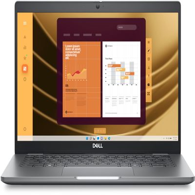 DELL Latitude 5350 2-in-1 Laptop / 13.3" 1920x1080 Touchscreen / 12 Cores Intel Ultra 7 165U vPro/Intel Graphics / 16GB LPDDR5 512GB NVMe SSD/Backlit Keyboard Thunderbolt 4 Wi-Fi 6E / Win10 Pro