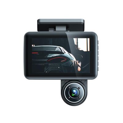 1080P Car Dashcam Practical with Interior Camera Lens Wide Angles Lens Seamlessly Looping Camera