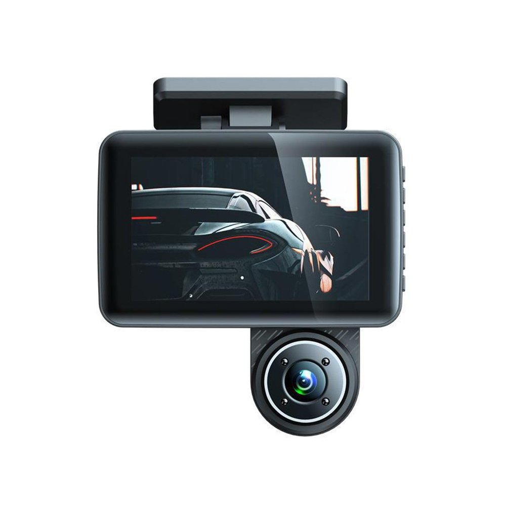 1080P Car Dashcam Practical with Interior Camera Lens Wide Angles Lens Seamlessly Looping Camera