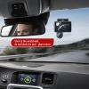 1080P Car Dashcam Practical with Interior Camera Lens Wide Angles Lens Seamlessly Looping Camera view 2