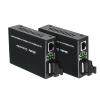 1PCS 1000Mbps Gigabit Fiber Optical Media Converter SC Port Single Mode External Power Supply for Network Expansion(60km) view 1