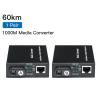 1PCS 1000Mbps Gigabit Fiber Optical Media Converter SC Port Single Mode External Power Supply for Network Expansion(60km) view 2