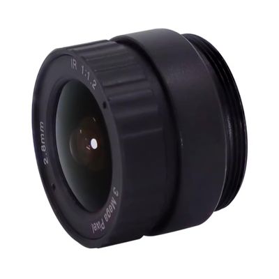 3mp 1/2.7'' Wide Angle CCTV Lens Focal Length 2.8mm CS Mount Fix Apertue F1.2 Day and Night Cofocal