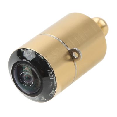 Luocute Fish Finder Camera, Professional CVBS HD Underwater Fishing Camera with Infrared Light for Boat 5V 28V, Aluminum Alloy 195 Degree Wide Angle