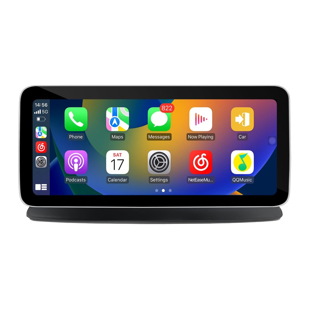 10.25 Inch Linux Screen Upgrade for Mercedes CLS NTG 4.5/4.7 C218 X218 W218, Wireless CarPlay and Android Auto, Screen Mirroring, Vehicle Cameras
