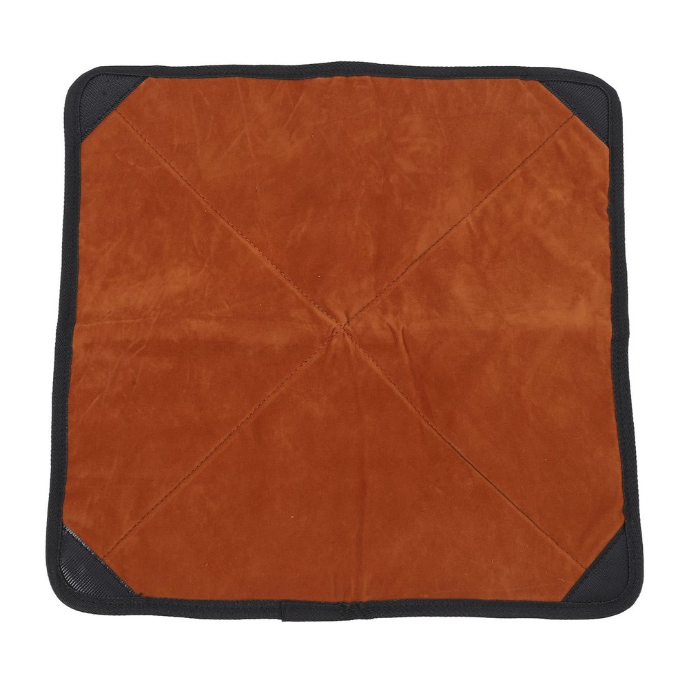 BAFOVY Camera Wrap Cloth DSLR Lens Flash Cloth Protect Cover Easy to Use & Carry Foldable Flannel Blanket for DSLR Lens Flash Protect Cover with Brown Flannel for General Camera (Small)
