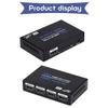 1x4 HDMI Splitter, 1 in 4 Out HDMI Splitter Audio Video Distributor Box Support 3D & 4K x 2K Compatible for HDTV, STB, DVD, PS3, Projector Etc view 2