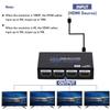 1x4 HDMI Splitter, 1 in 4 Out HDMI Splitter Audio Video Distributor Box Support 3D & 4K x 2K Compatible for HDTV, STB, DVD, PS3, Projector Etc view 3