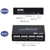 1x4 HDMI Splitter, 1 in 4 Out HDMI Splitter Audio Video Distributor Box Support 3D & 4K x 2K Compatible for HDTV, STB, DVD, PS3, Projector Etc view 4
