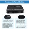 4K@60Hz HDMI Splitter 1 in 2 Out, 2 Way HDMI Splitter for Dual Monitors, 1x2 HDMI 2.0 Splitter Video Distributor Mirror Only, Support Full HD 1080P 3D HDCP1.4 view 4