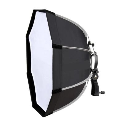 Compatible for Canon Flashes - 55-120cm Octagon Umbrella Softbox with Honeycomb Grid(Softbox 90cm)
