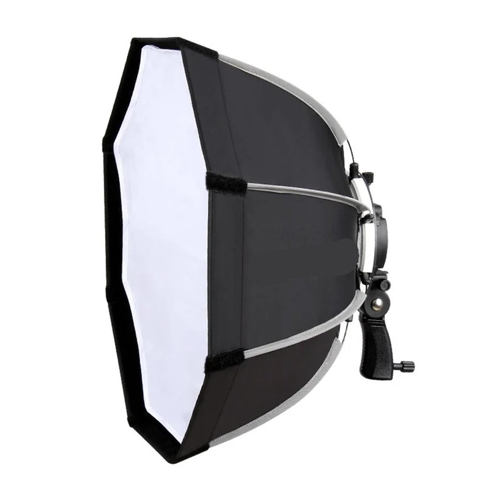 Compatible for Canon Flashes - 55-120cm Octagon Umbrella Softbox with Honeycomb Grid(Softbox 90cm)
