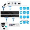 2023 Best 4K HDMI Splitter 1x2, HDMI 2.0 Splitter 1 in 2 Out HDMI Audio Extractor HDR HDMI2.0 Splitter for PS4 Apple TV Xbox PS5 view 2