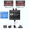 2023 Best 4K HDMI Splitter 1x2, HDMI 2.0 Splitter 1 in 2 Out HDMI Audio Extractor HDR HDMI2.0 Splitter for PS4 Apple TV Xbox PS5 view 3