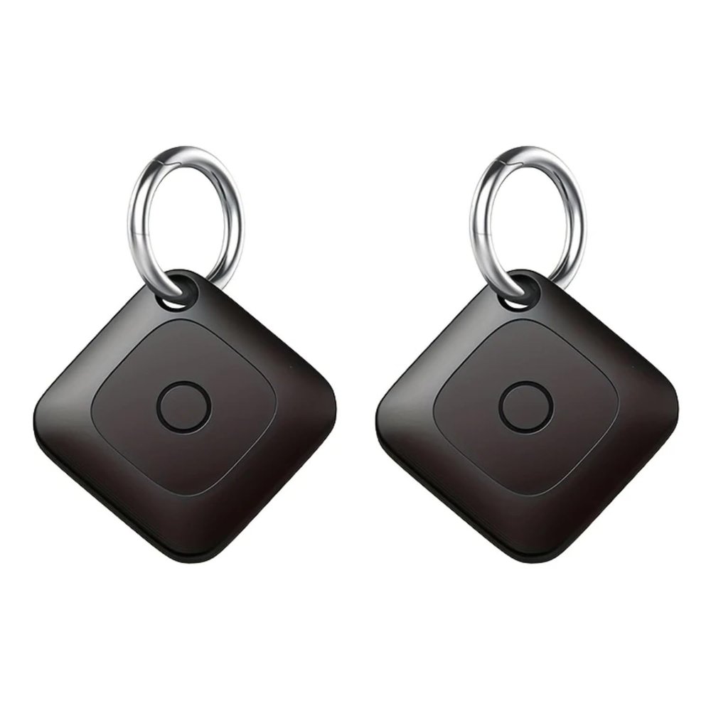 GPS Tracker for Pets, Cars & Keys, Mini Bluetooth Anti-Lost Locator for Wallets, Bags & Travel Luggage, Waterproof 2 pcs