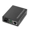 1.25G SFP Slot Gigabit Transceiver Module Optic Media Converter to Fast Ethernet RJ45 Fiber Optical Switch 1000M(1Pair-No SFP-US) view 1