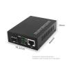 1.25G SFP Slot Gigabit Transceiver Module Optic Media Converter to Fast Ethernet RJ45 Fiber Optical Switch 1000M(1Pair-No SFP-US) view 3