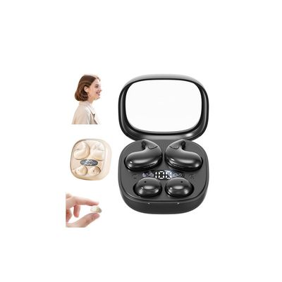 2026 Ultra Mini 2-Pack Bluetooth Earbuds,Waterproof Invisible Wireless Bluetooth 5.4 Headset,2 Pairs Semi-in-Ear Mini Sleep Earphones,Portable Hidden Earbuds with LED Screen,for Sleep Work Sports