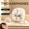 2026 Ultra Mini 2-Pack Bluetooth Earbuds,Waterproof Invisible Wireless Bluetooth 5.4 Headset,2 Pairs Semi-in-Ear Mini Sleep Earphones,Portable Hidden Earbuds with LED Screen,for Sleep Work Sports view 2