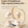 2026 Ultra Mini 2-Pack Bluetooth Earbuds,Waterproof Invisible Wireless Bluetooth 5.4 Headset,2 Pairs Semi-in-Ear Mini Sleep Earphones,Portable Hidden Earbuds with LED Screen,for Sleep Work Sports view 3