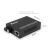 10/100M Fiber Optical Media Converter 1310/1550nm 25KM SC Switch Single Simplex Transceiver(A B Size) view 2