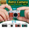 Retro Pocket Camerd, Mini Digital Camera with 1.47 in LCD Screen, Mini Digital Camera with Flip Screen, Mini Keychain Camera, Portable Pocket Camera for Kids, Travel, Selfies&Daily (Green/32) view 2
