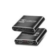 4k@60hz HDMI Splitter, 1 in 2 Out, Ultra HD 4K @ 60 Hz 1x2 HDCP1.4, Power HDMI Supports 3D Full HD 1080P Compatible with Xbox PS5/4/3 Blu-Ray Player Fire Stick Roku view 1