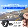 ZLiT Remote Control for DJI OSM0 360 /Action 6/5 Pro /4 Camera Smart Remote Controller with Wrist Strap and Cable (Black,1 pcs) view 2