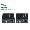 1PCS 1000Mbps Gigabit Fiber Optical Media Converter SC Port Single Mode External Power Supply for Network Expansion(20km) view 2