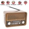 Portable FM AM SW Radio with BT Speaker LED Flashlight Retro Radio for Home Bedroom Living Room Kitchen view 2