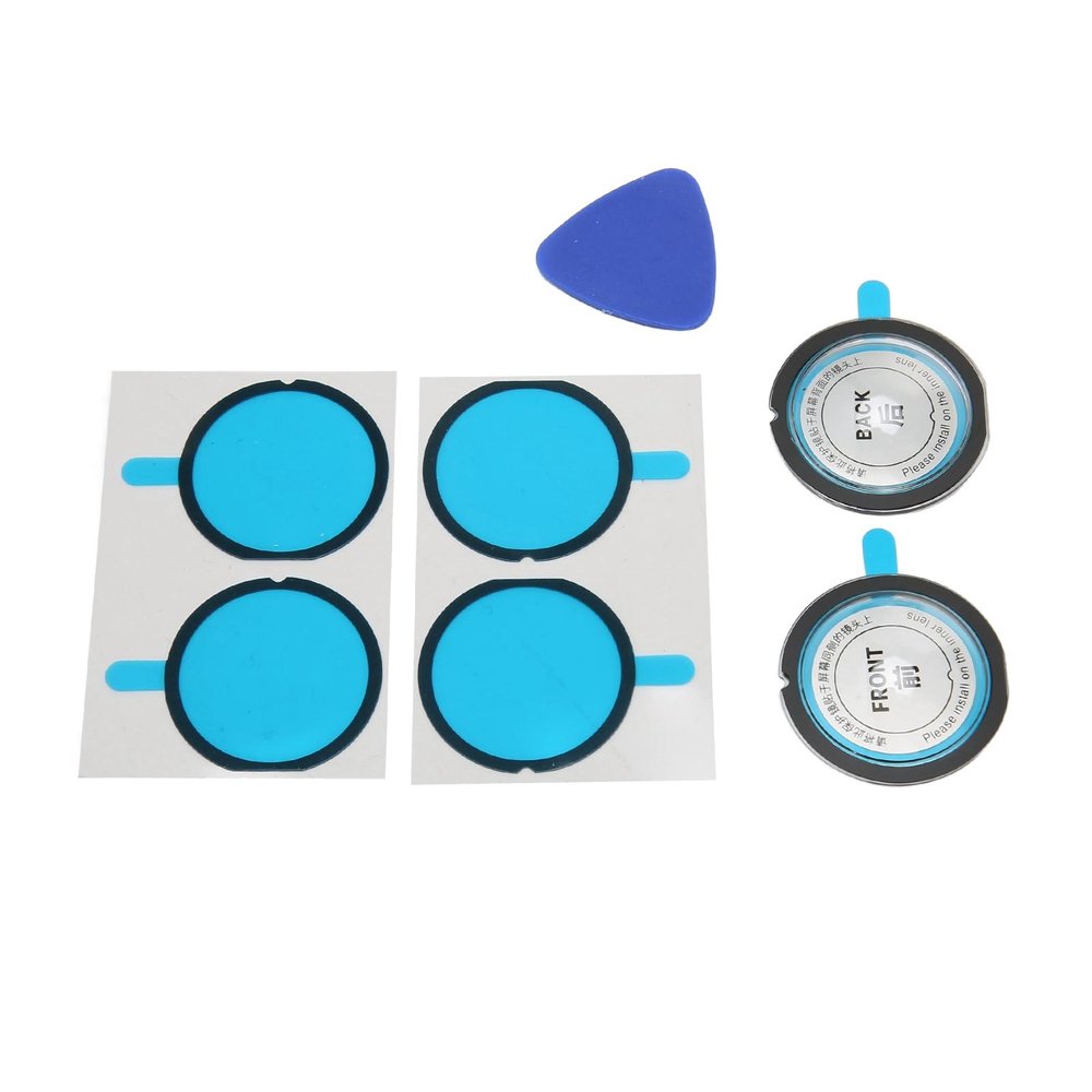 Estink Dual Lens Guards for X3, PC Protective Cover Sticky Lens Protector with High Transparency, for X3 Panoramic Camera Accessories