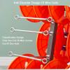 4/6 Reel Wire Spool Rack with Wheel,Cable Dispenser with Storage Tray,Electrical Wire Spool Holder Cart,for Electrical Wire Pullers view 3