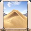 10X7ft Fabric Desert Backdrop with Engaging Desert Display Wild West Sand Dunes Background for Western Cowboy Election Night Party Decorations Hiking Camping Photo Booth Props view 3