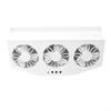 Car Exhaust Fan for Vehicle Cooling - USB and Solar Powered Air Circulation Ventilation Fan with 2.4V Motor, Black ABS Compact for Cars Trucks Vans SUVs RVs(USB) view 1