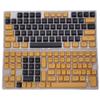 ForgeCore 149 Black Yellow CSA Profile PBT Double Shot Keycaps Compatible with MX Switch Mechanical Keyboard Keycap Custom Accessories view 1