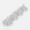 4Pcs Speakers Spikes Floor Protectors Adjustable Shockproof Speakers Isolation Stand Feet for Amplifiers Subwoofer Brass Sound Isolation Feet view 3