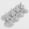 4Pcs Speakers Spikes Floor Protectors Adjustable Shockproof Speakers Isolation Stand Feet for Amplifiers Subwoofer Brass Sound Isolation Feet view 4