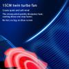 11-18 Inch Portable Laptop Cooler Notebook Cooling Base USB Powered with 2 Quiet Fans for Most Notebooks Laptop Cooler Cooling Pad view 4