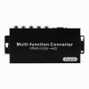 Easy-to-Use YPbPr/VGA Scart to HDTV Port Converter with Double Input Option Portable Conversion Adapter Black Component Video Output