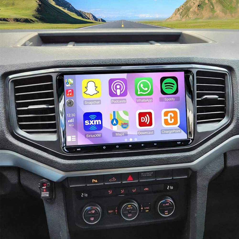 4+64G Android 15 Car Stereo for Volkswagen Beetle 2011 2012 2013 2014 2015 Radio Wireless Carplay Android Auto, 9IN IPS Touch Screen 5G WiFi/GPS Navi/FM RDS/EQ/Audio/Camera/MIC