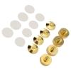 4Set Zinc Alloy Speaker Spikes, Shock Absorbing Speaker Isolation Feet, Sturdy Floor Protectors with Pure Copper Tips for Amplifier, CD Player, Preamplifier, Enhanced Sound Quality view 3