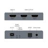 4K@60fs HDMI Audio Splitter HDMI2.0 Audio Decoder Audio Extractor HDMI 1 in 2 Out HDMI 1 * 2 HDCP2.2 (SPDIF+ 3.5mm Jack) view 4