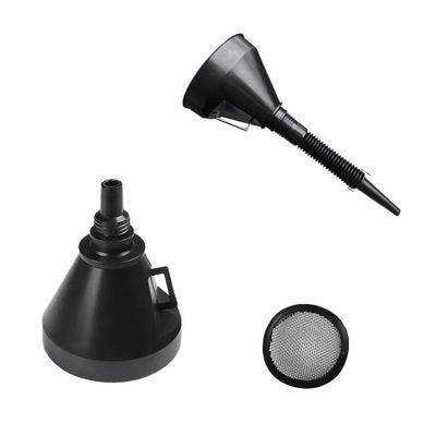 Engine Refueling Funnel with Filter for Car Motorcycle Truck Oil Gasoline Filling Strainer Extension Pipe Hose Funnels Tool