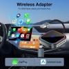 Car Wireless CarPlay Adapter for SEAT Ibiza 2016-2018 2019 2020 2021 2022 2023 2024 2025 2026, Stable Connection Wireless Car Play Adapter Plug and Play Accessories view 3